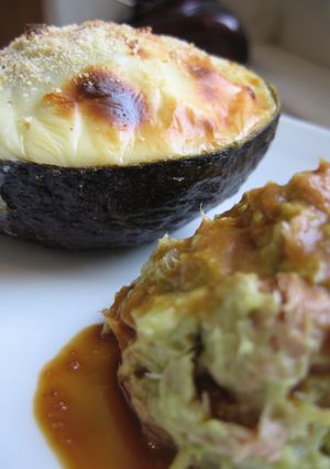 アボカドでサラダとグラタン-レシピのメイン写真