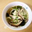 お汁を一品☆干し椎茸と玉ねぎのかき玉汁