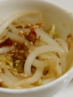 もやしで一品『味噌ダレ和え』-レシピのメイン写真