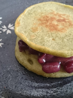 玄米茶のどらやき-レシピのメイン写真
