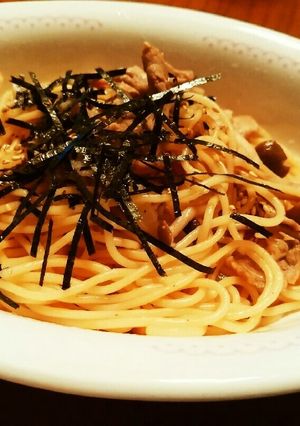 超絶簡単！豚肉キノコの和風パスタ！！-レシピのメイン写真