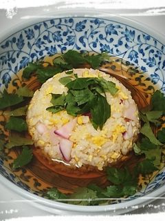 赤カブ漬けのスープチャーハン-レシピのメイン写真