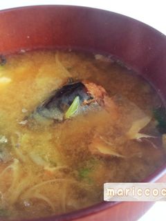 鯖味噌煮缶のお味噌汁*簡単 美肌♡-レシピのメイン写真
