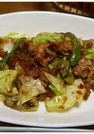 ゆで豚で回鍋肉-レシピのメイン写真