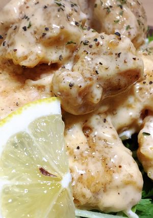 節約！鶏胸肉なのに柔らか鶏マヨ♪-レシピのメイン写真