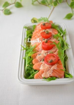 ハマる☆サーモンの明太わさびソース-レシピのメイン写真