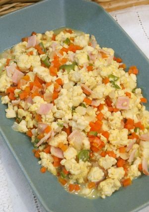 ＊バターが香る♪洋風炒り豆腐＊-レシピのメイン写真
