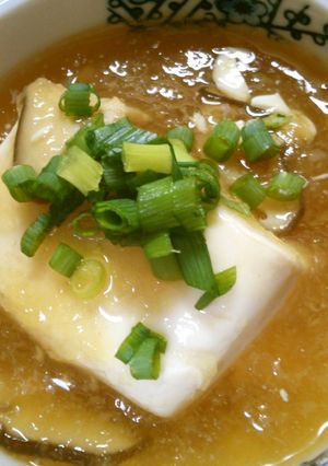 和食の一品に♪豆腐の簡単！ みぞれ餡掛け-レシピのメイン写真