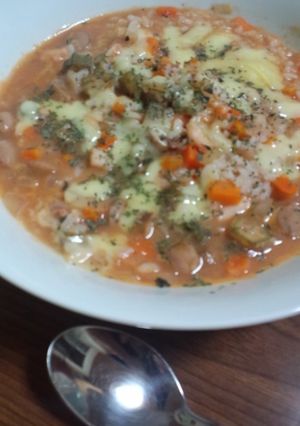 豆腐ようDEリゾット♪-レシピのメイン写真