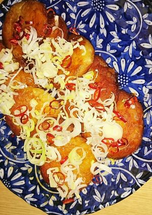 甘辛ジンジャーのポテト餅-レシピのメイン写真