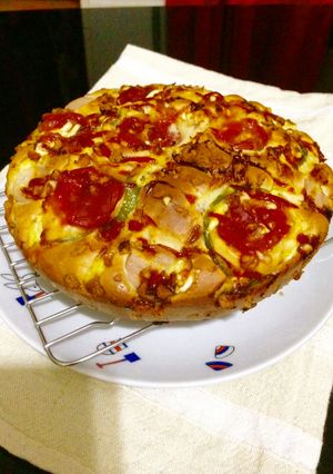 ホットケーキミックスおかずケーキ-レシピのメイン写真