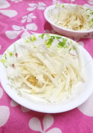 大根のマヨサラダ　なめたけ入り★-レシピのメイン写真
