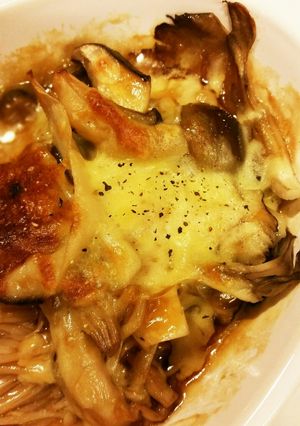 色々きのこの甘酢あんグラタン-レシピのメイン写真