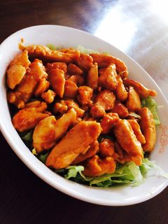 ダイエット戦士の味方!味噌ダレささ身丼!-レシピのメイン写真