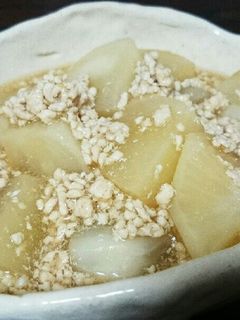 定番♪かぶの鶏そぼろあんかけ-レシピのメイン写真