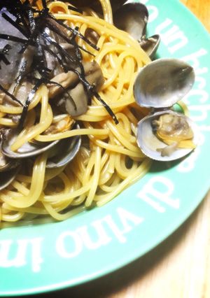アサリときのこの和風パスタ-レシピのメイン写真