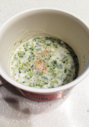 簡単♪離乳食中期〜 海苔とゴマのスープ-レシピのメイン写真