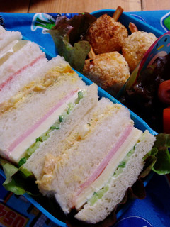 幼稚園のお弁当 3月 遠足 2007-レシピのメイン写真