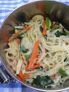 残り物で焼きビーフン(*´∀`*)-レシピのメイン写真