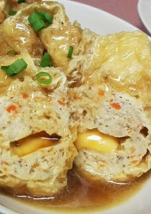 油あげ巾着煮～とろりチーズ入り-レシピのメイン写真