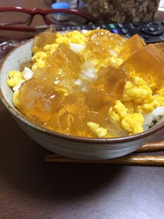 煮凝り玉子ふりかけ丼(食戟のソーマより)-レシピのメイン写真