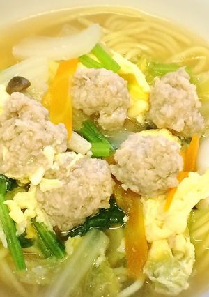 野菜嫌いの子が食べる栄養たっぷりラーメン-レシピのメイン写真
