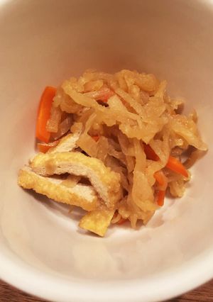 甘さ控えめ！フライパンで切り干し大根煮-レシピのメイン写真