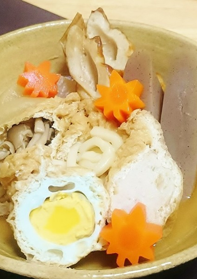 何が出るかな？お楽しみ♪きんちゃくおでん-レシピのメイン写真
