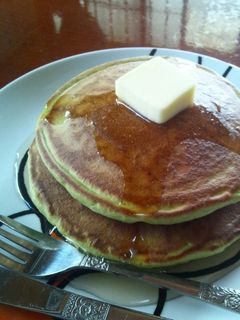 青汁ホットケーキ-レシピのメイン写真