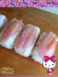茗荷の押し寿司〜(o˘◡˘o)♡-レシピのメイン写真