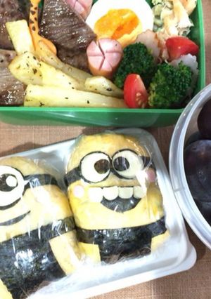 キャラ弁☆ミリオンおにぎり-レシピのメイン写真