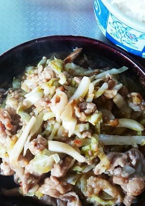キャベツと豚肉のうまうま-レシピのメイン写真