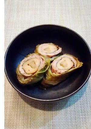 ごぼ天の白菜ロール-レシピのメイン写真