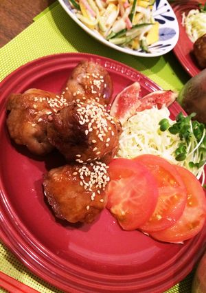かさ増し!小さなこうやと竹輪の豚巻き団子-レシピのメイン写真