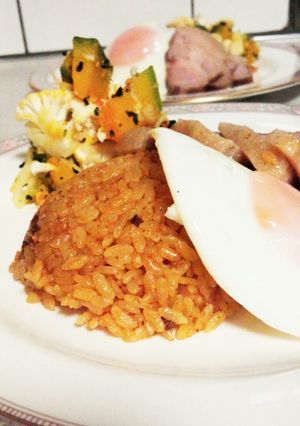 炊飯器でミートソースピラフ-レシピのメイン写真
