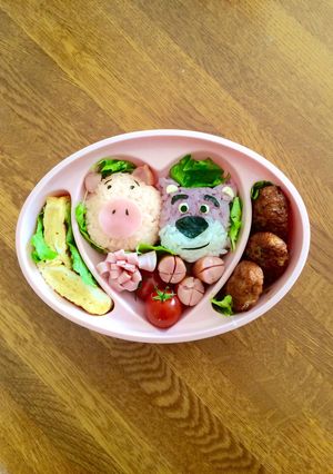 簡単♪キャラ弁♪トイストーリーおにぎり♪-レシピのメイン写真