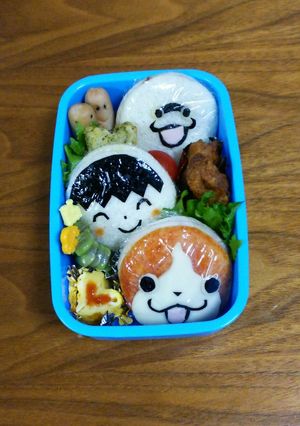 妖怪ウォッチ☆サンドイッチキャラ弁-レシピのメイン写真