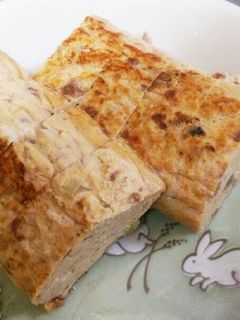 ミョウガと梅の卵焼き-レシピのメイン写真