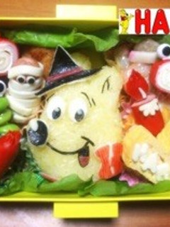 ハリボー☆ハロウィン☆キャラ弁-レシピのメイン写真