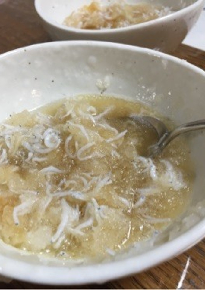 しらすのみぞれ和え〜ごま風味〜-レシピのメイン写真