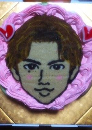 三代目JSB☆臣くん☆キャラケーキ-レシピのメイン写真