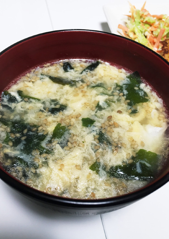 簡単！ふわふわ卵の中華スープ-レシピのメイン写真