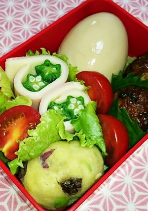 レーズンと枝豆入り さつま芋ボール-レシピのメイン写真