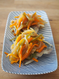 さばと彩野菜の黒酢あんかけ-レシピのメイン写真
