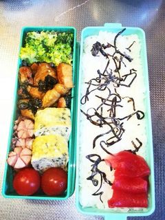 ♥旦那さん弁当♥豚肉とシソのぽん酢炒め☺-レシピのメイン写真