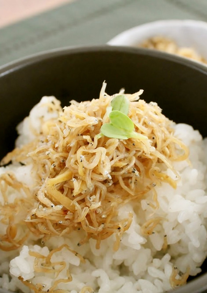 ごはんの友！レンジで簡単ちりめんふりかけ-レシピのメイン写真