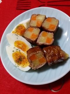 お弁当にぴったり!な野菜肉巻き-レシピのメイン写真