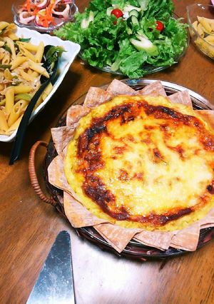 温でも冷でも！ポテトミートソースグラタン-レシピのメイン写真