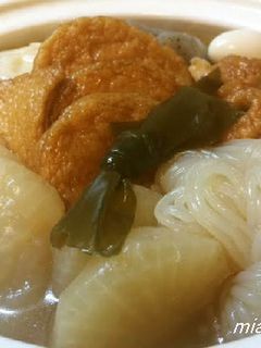 だし汁から作る美味しいおでん☆-レシピのメイン写真
