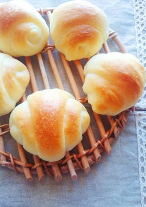 ♡ふんわりバターロール＊生地作りHB♡-レシピのメイン写真